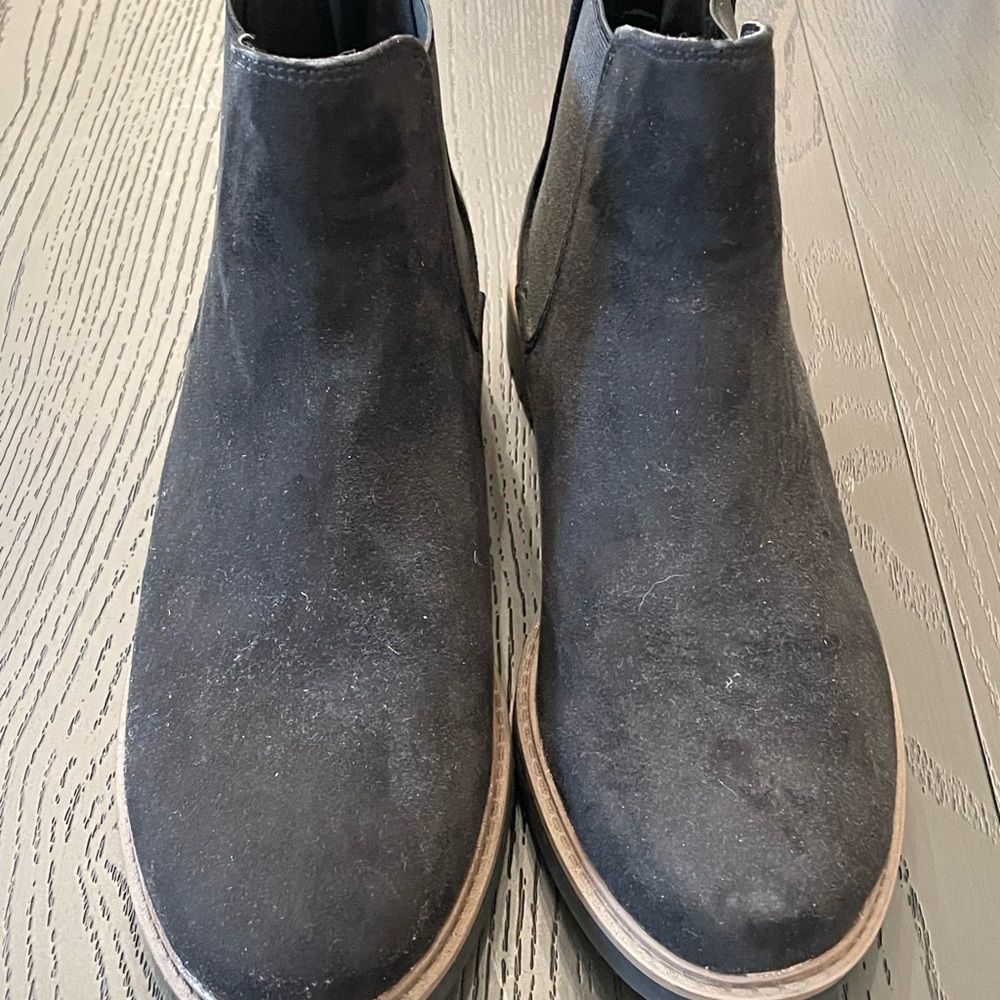 Black Suede Ankle Boots